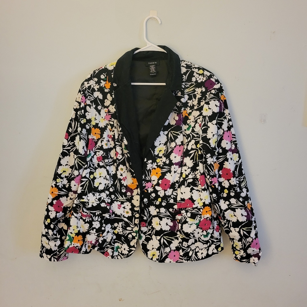 Floral Torrid Blazer